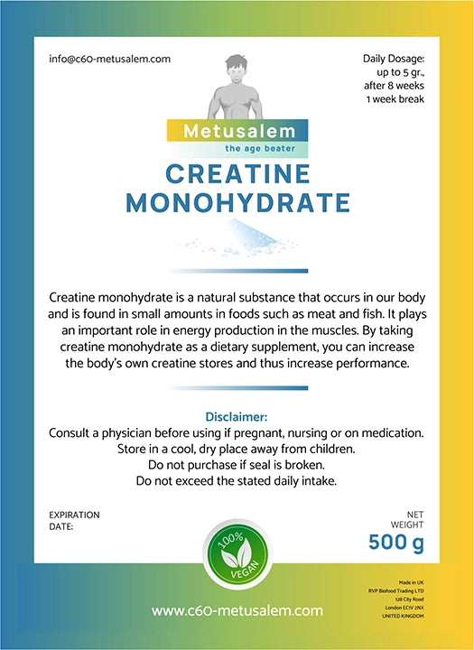 Creatine Monohydrate - 500g